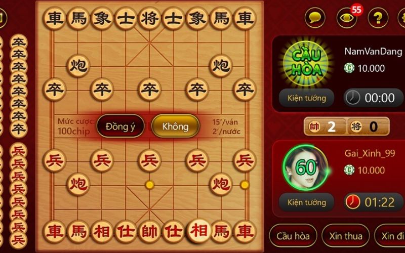 Tựa game cờ úp trực tuyến được mô phỏng như thực tế